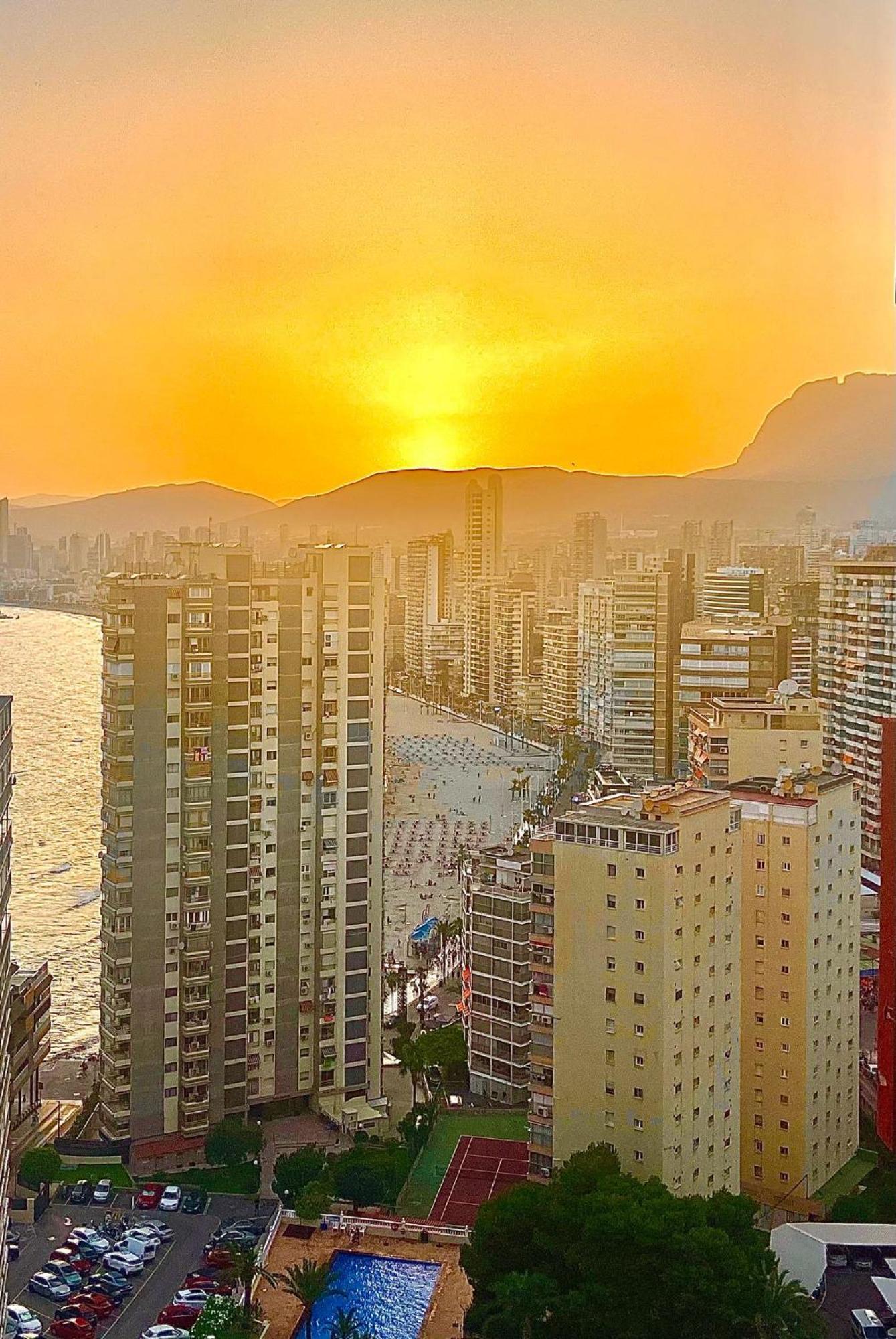 דירות בנידורם Piso Eva Con Magnificas Vistas מראה חיצוני תמונה